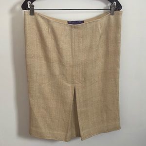 Ralph Lauren purple label tweed skirt